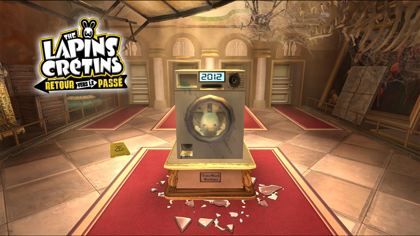 Screenshot The Lapins Crétins : Retour vers le passé