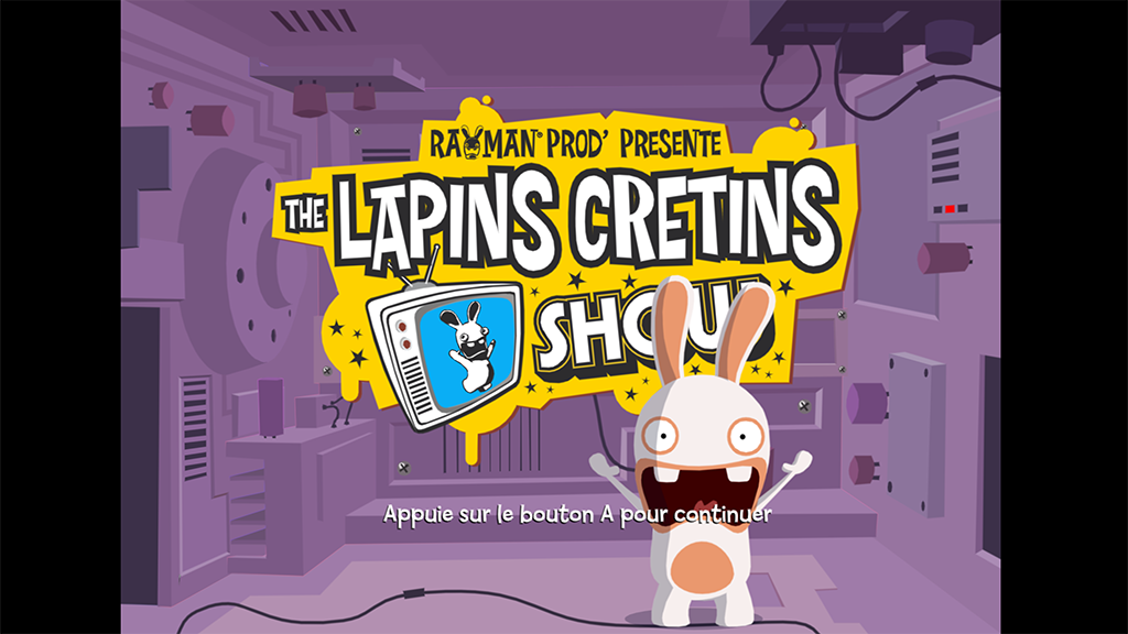 Screenshot Rayman Prod' présente : The Lapins Crétins Show