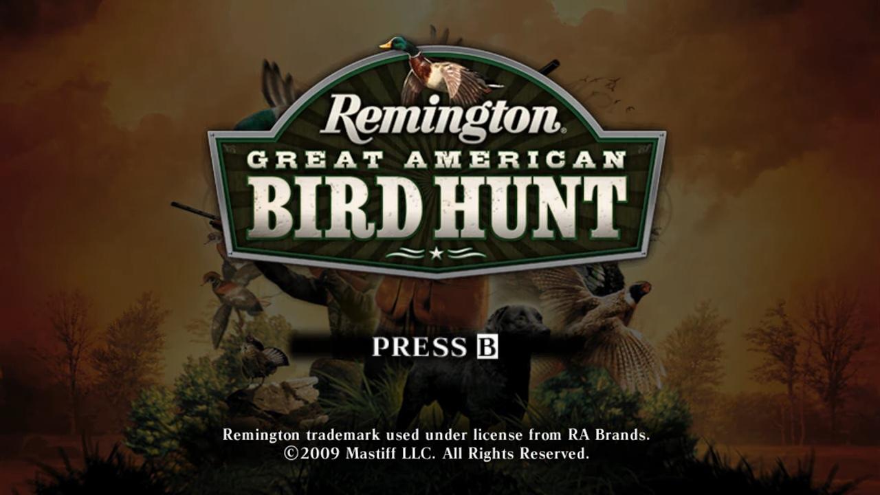 Screenshot Remington Great American Bird Hunt