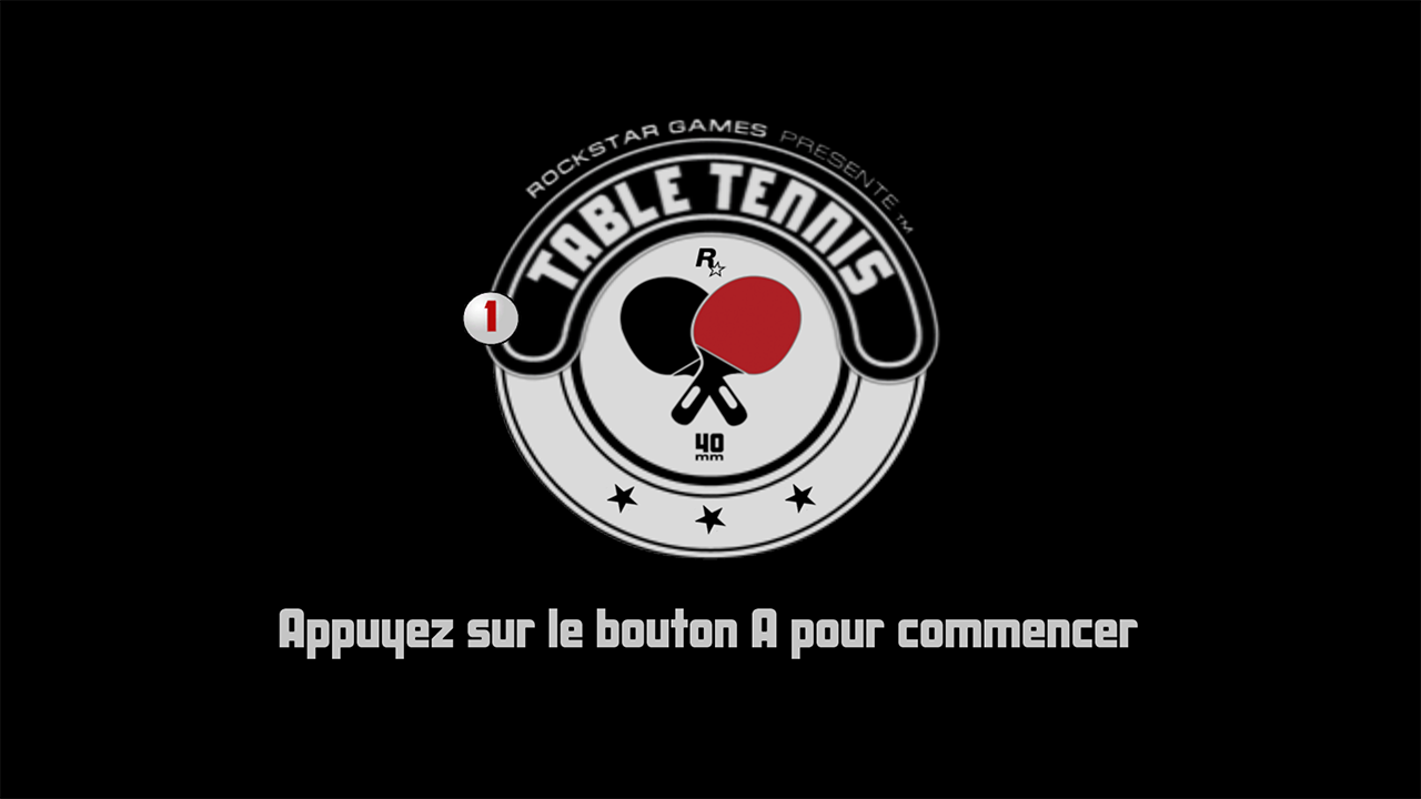 Screenshot Rockstar Games Presents : Table Tennis