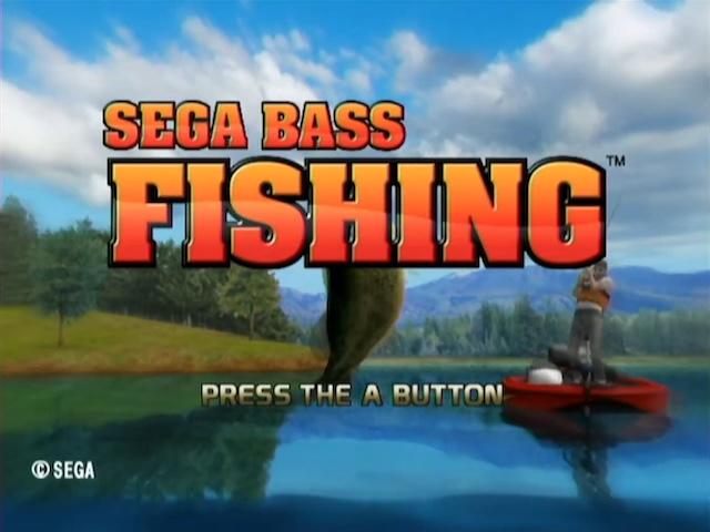 Screenshot Sega Bass Fishing