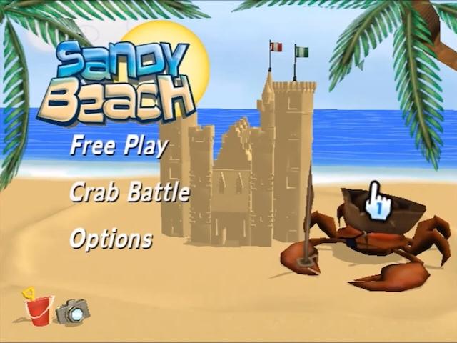 Screenshot Sandy Beach