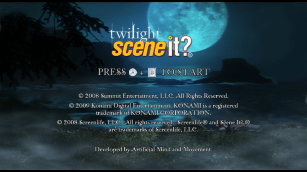 Screenshot Scene It? Twilight