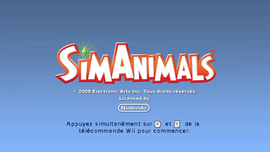 Screenshot SimAnimals