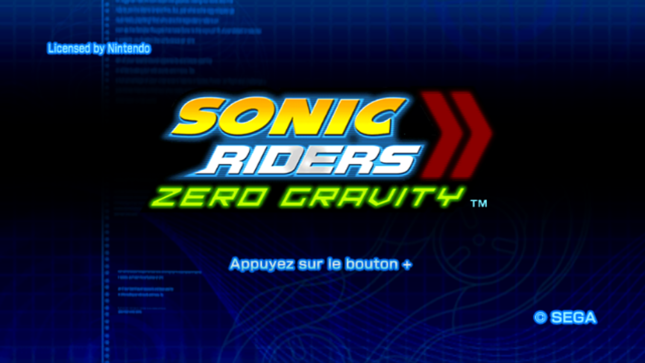 Screenshot Sonic Riders - Zero Gravity