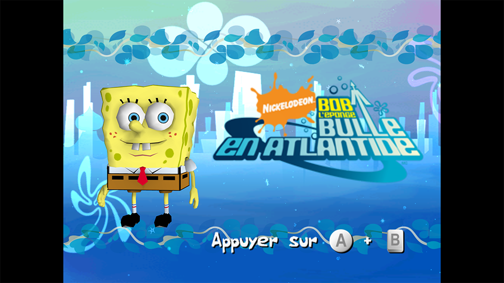Screenshot Bob l'Eponge : Bulle en Atlantide