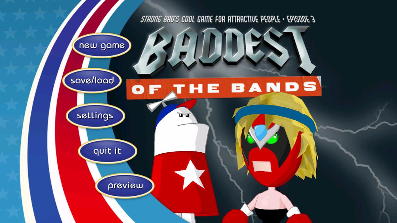 Screenshot Strong Bad Episode 3 : Baddest of the Bands