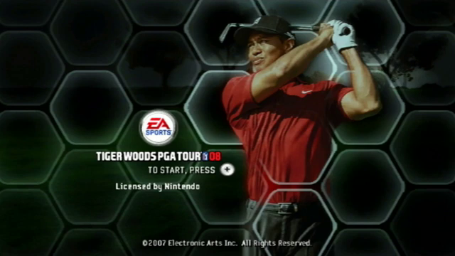 Screenshot Tiger Woods PGA Tour Golf 08