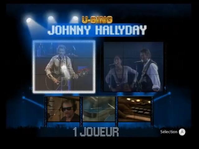 Screenshot U-Sing Johnny Hallyday