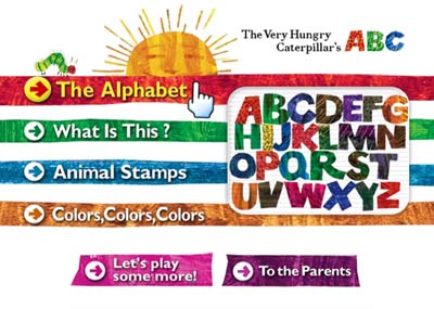 Screenshot The Very Hungry Caterpillar's ABC