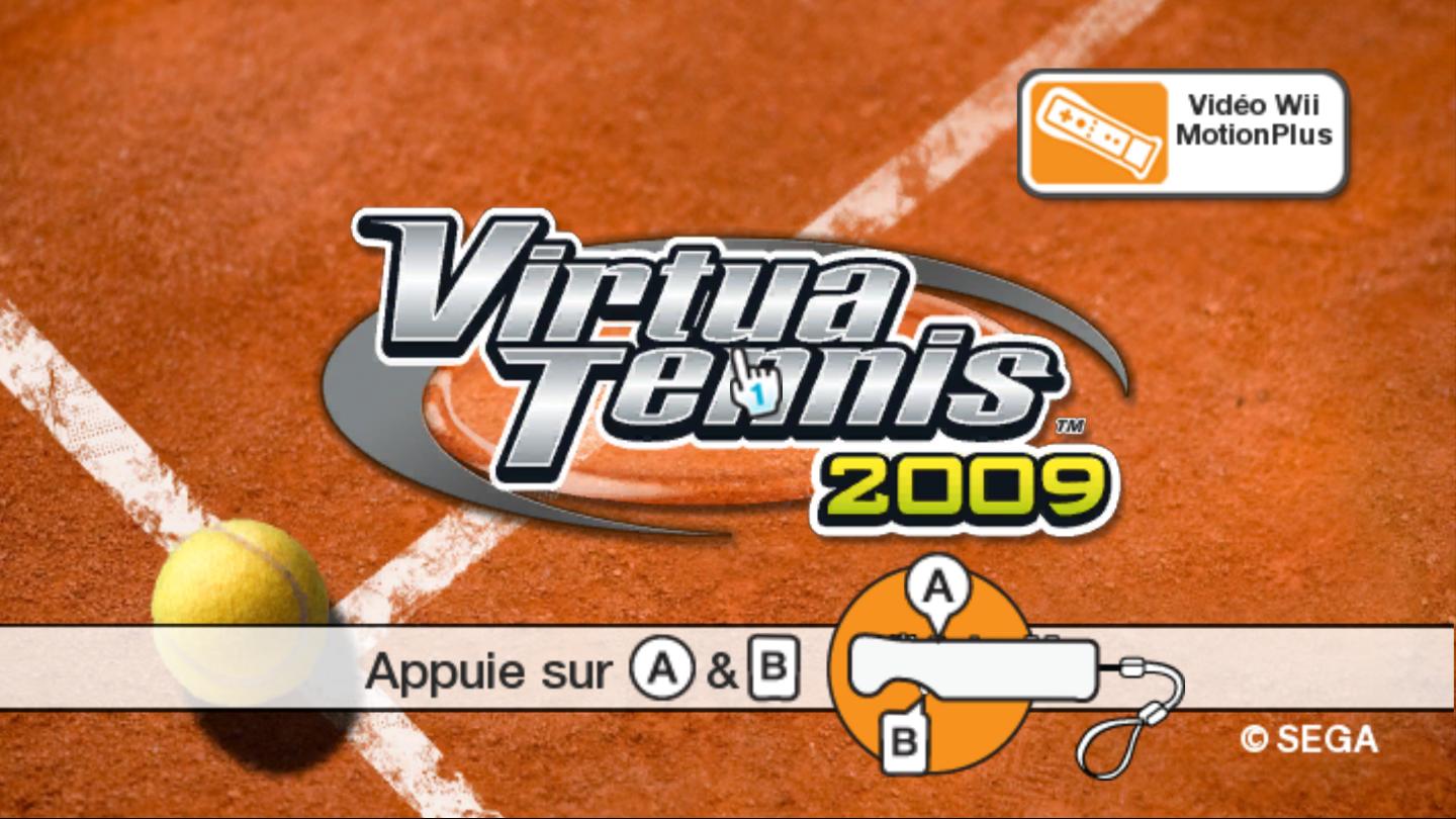 Screenshot Virtua Tennis 2009