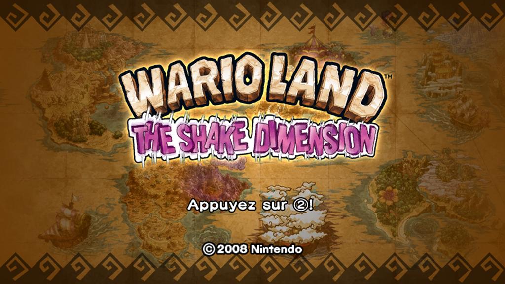 Screenshot Wario Land : The Shake Dimension
