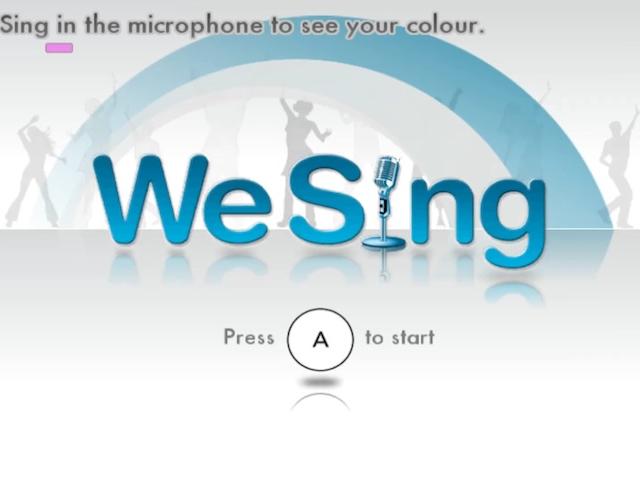 Screenshot We Sing