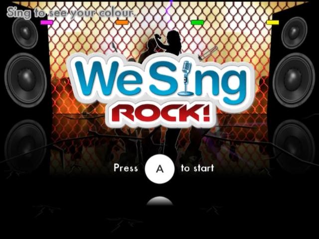 Screenshot We Sing : Rock!