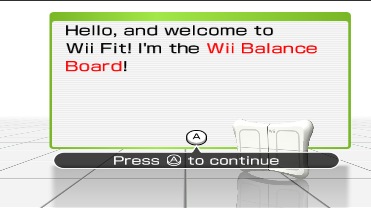 Screenshot Wii Fit