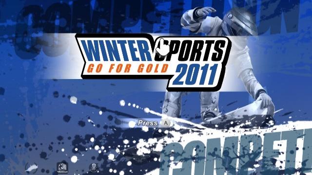 Screenshot Winter Sports 2011 : Go for Gold