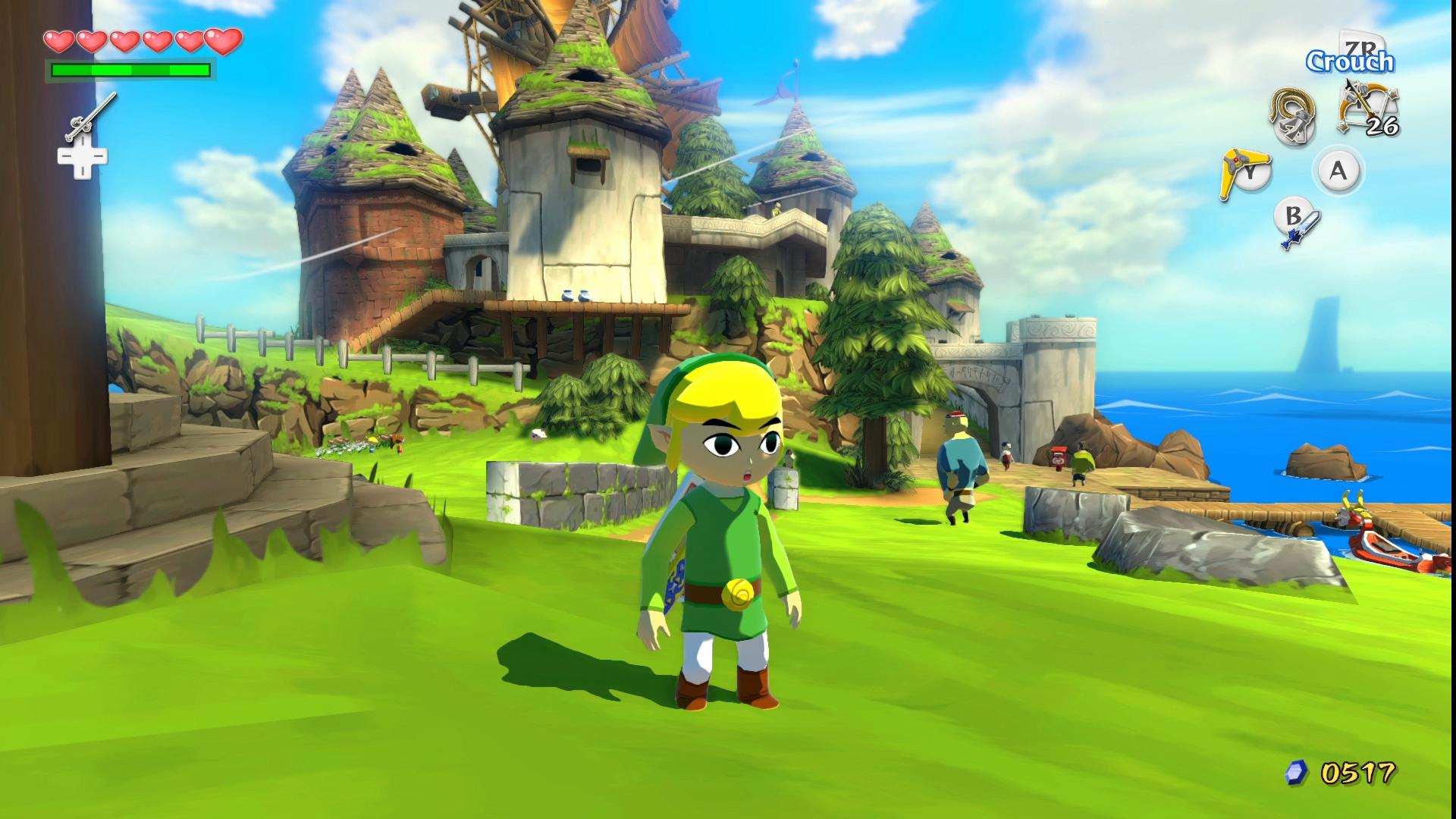 Screenshot The Legend of Zelda : The Wind Waker HD