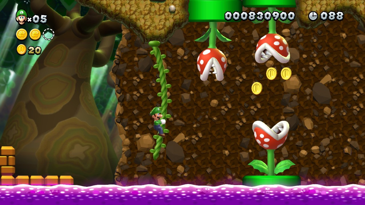 Screenshot New Super Luigi U