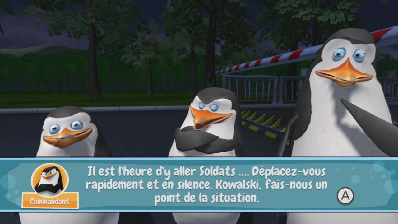 Screenshot Les Pingouins de Madagascar