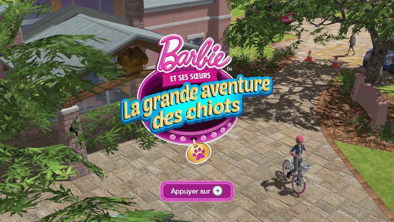 Screenshot Barbie et ses Soeurs : La Grande Aventure des Chiots