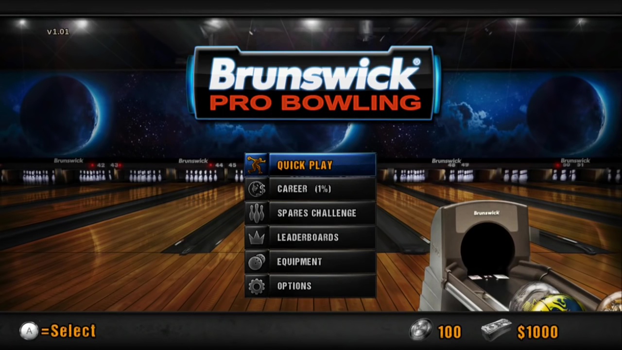 Screenshot Brunswick Pro Bowling
