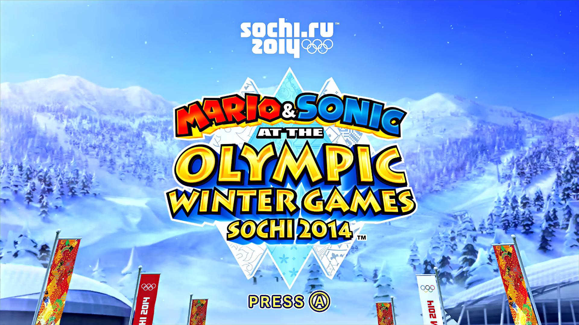 Screenshot Mario & Sonic at the Sochi 2014 Olympic Winter Games