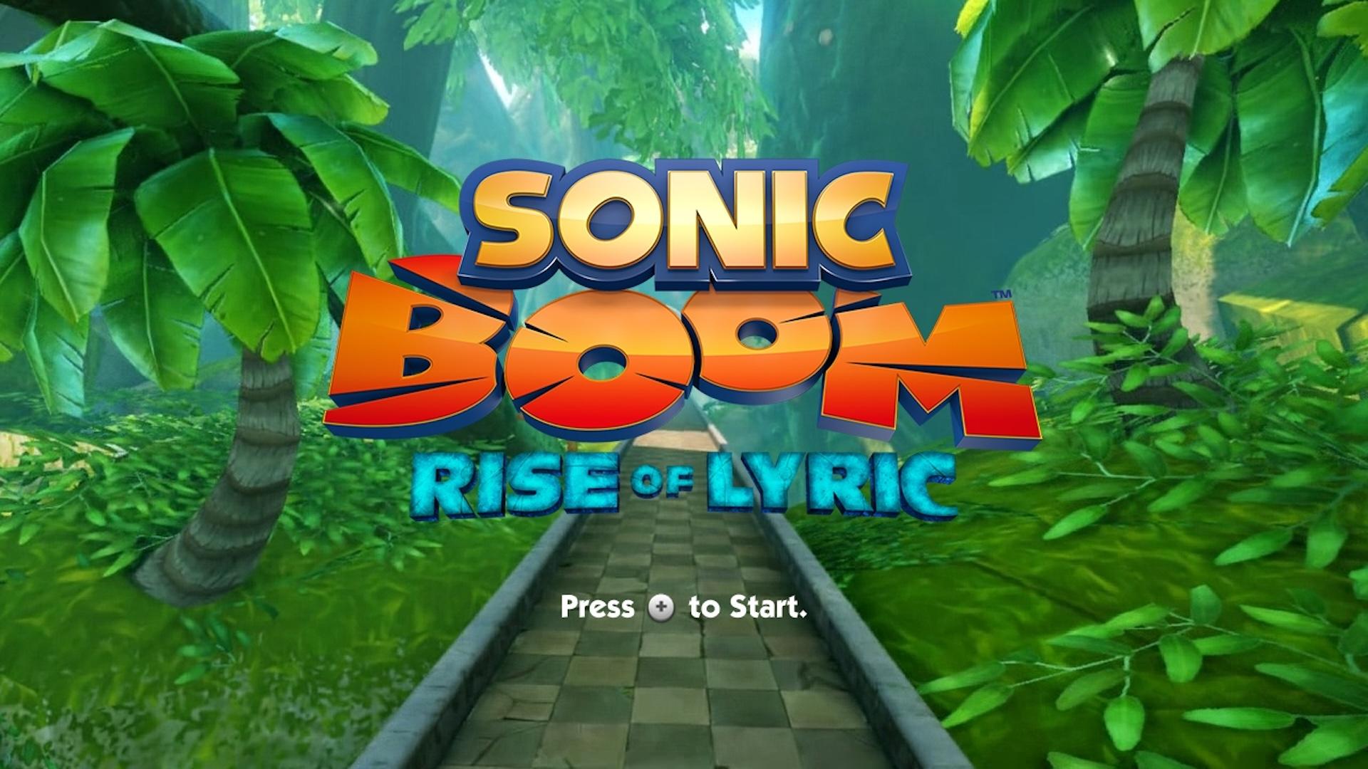 Screenshot Sonic Boom : Rise of Lyric