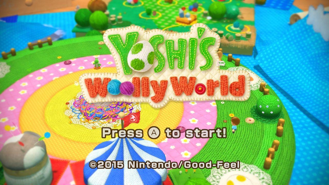 Screenshot Yoshi's Woolly World
