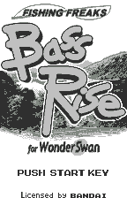 Screenshot Fishing Freaks : BassRise for WonderSwan