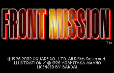 Screenshot Front Mission