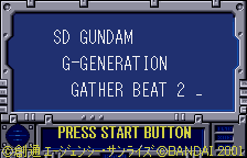 Screenshot SD Gundam G-Generation - Gather Beat 2