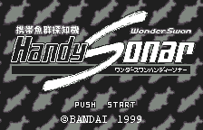 Screenshot Wonderswan Handy Sonar