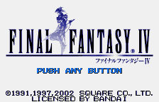 Screenshot Final Fantasy IV