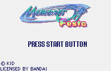 Screenshot Memories Off - Festa