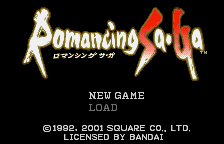 Screenshot Romancing Sa-Ga