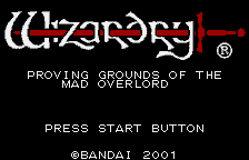 Screenshot Wizardry Scenario #1 : Proving Grounds of the Mad Overlord