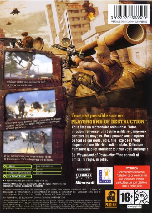 Mercenaries: Playground of Destruction