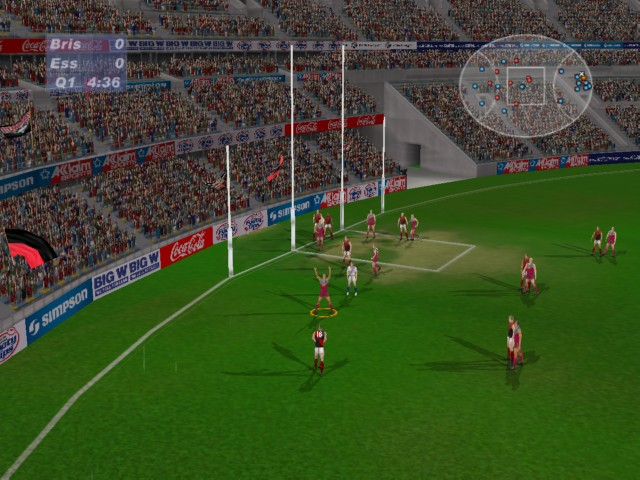 Screenshot AFL Live 2003