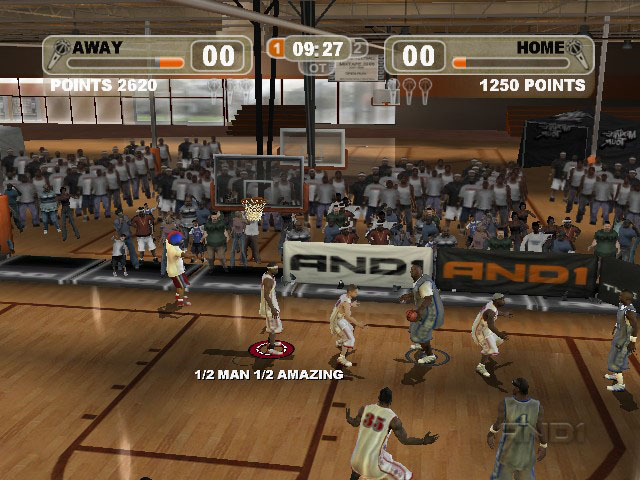 Screenshot AND 1 Streetball