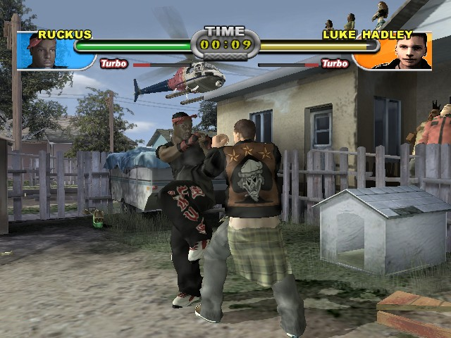 Screenshot Backyard Wrestling 2 : There Goes The Neighborhood