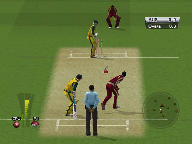 Screenshot Brian Lara International Cricket 2005