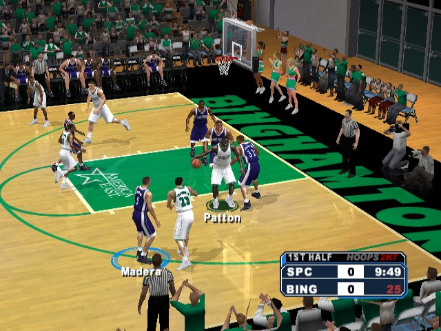 Screenshot College Hoops NCAA 2K7