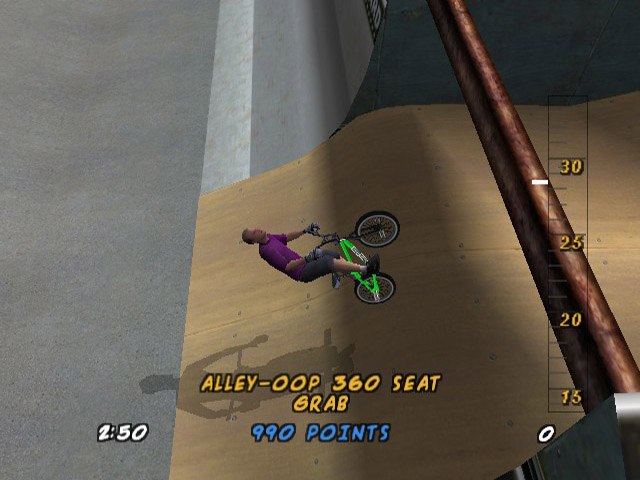 Screenshot Dave Mirra Freestyle BMX 2