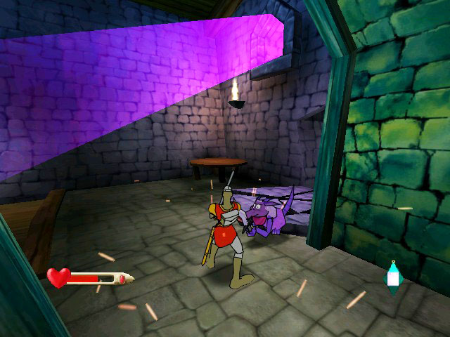 Screenshot Dragon's Lair 3D : Return To The Lair
