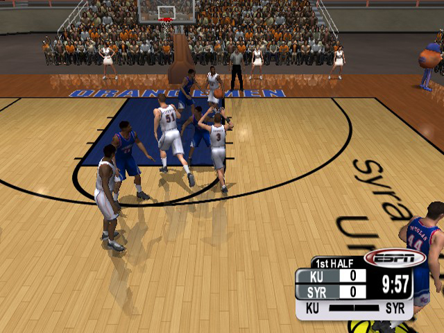 Screenshot ESPN College Hoops