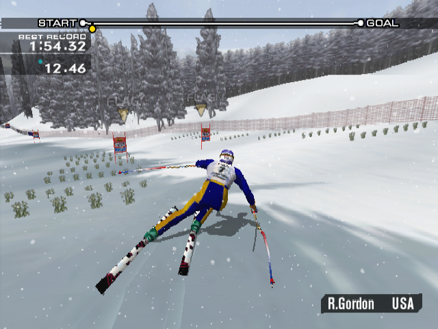 Screenshot ESPN International Winter Sports