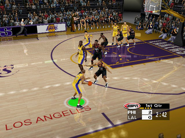 Screenshot ESPN NBA 2Night 2002