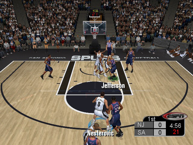 Screenshot ESPN NBA Basketball