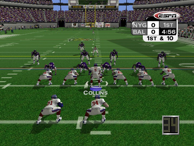 Screenshot ESPN NFL Primetime 2002
