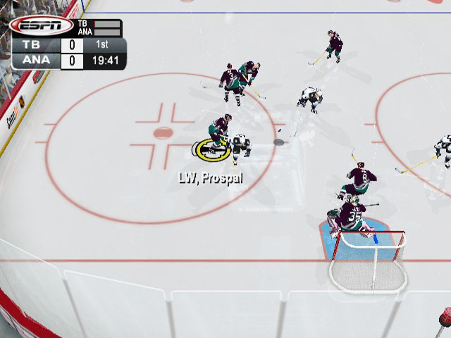 Screenshot ESPN NHL 2K5